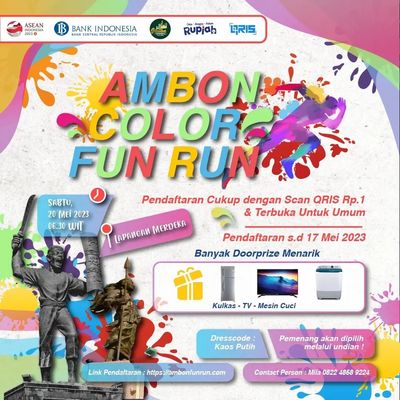 Image of Event AmbonColorFunRun' Website